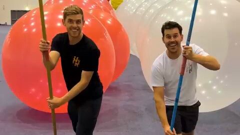 Our MOST INTENSE Balloon Popping Race!!