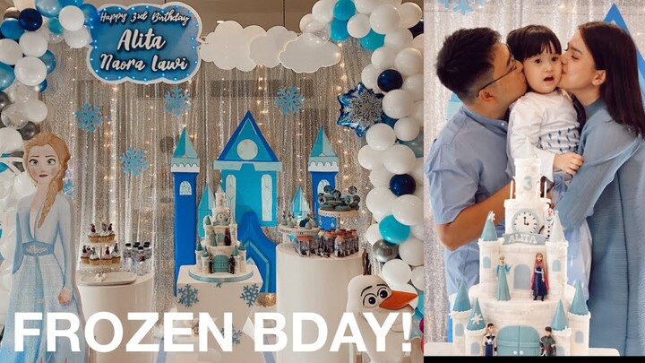 Alita's 3rd Birthday! Frozen Theme, Elsa & Anna