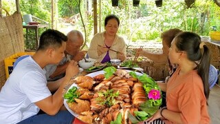 Giò Heo Chiên Muối | Út Đạt | # 419