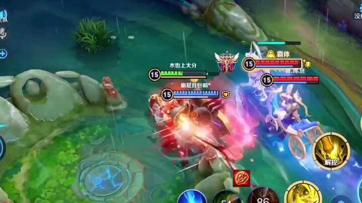 Delapan gerakan ajaib di Arena of Valor, Shield Mountain benar-benar sudah menguasai langkah kepitin