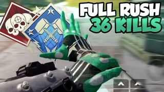 Full Rush Ranked Gameplay (4600+ Damage 36 Kills Squad).