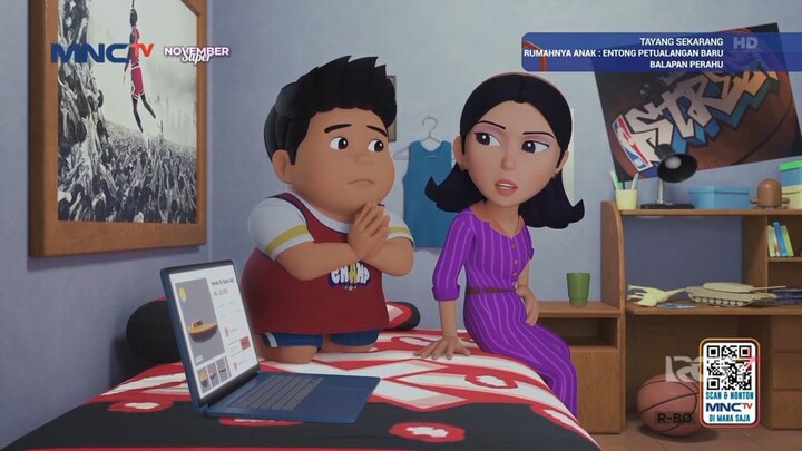 Entong Animasi S3E09: Balapan Perahu