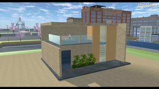 Easy Modern House | Tutorial (Sakura School Simulator)