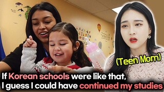 Korean Teen Mom React To U.S. Teen Mom Vlogs!