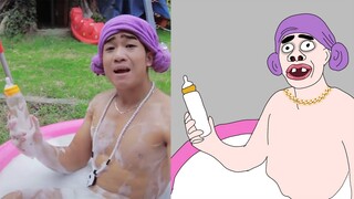 Âm Thầm Bên Con - Parody - Đỗ Duy Nam - Hữu Công - Official  |||  troll..i don't draw