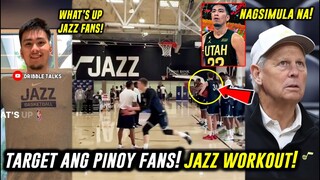 WORKOUT ni Kai Sotto sa UTAH JAZZ! Napansin ang GALING ng PINOY! Idedevelop na BACK-UP Center!