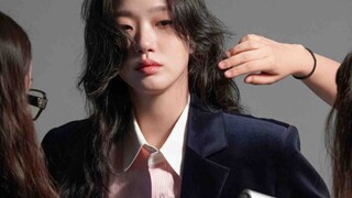 Kim Go Eun｜Cara yang benar menggunakan kelopak mata tunggal dalam film horor