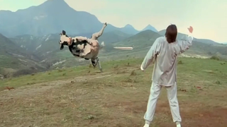 KUNG POW (2002) - Cow fight (Đấu Bò)