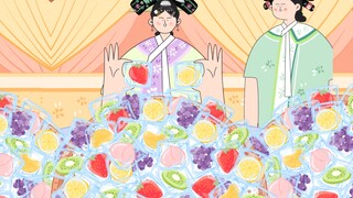 - Zhen Huan Zhuan animation eating show｜An Lingrong's immersive refreshing fruit ice~