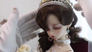 [BJD]Một chiếc váy phong cách hoàng gia trông giống một người phụ nữ giàu có︱Mở hộp quần áo trẻ em︱