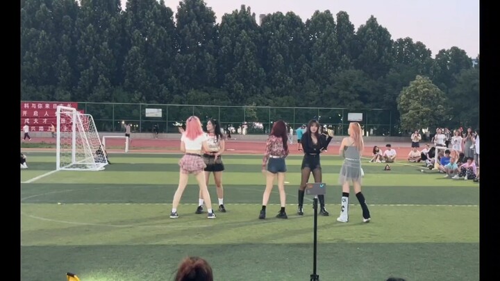 这身材比韩国女团还优越