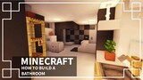 ⚒️ Minecraft : Working Bathroom Tutorial