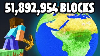 Can 1 Wood Pickaxe Mine an Entire Minecraft World?