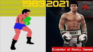 Evolution of Rocky Games [1983-2021]