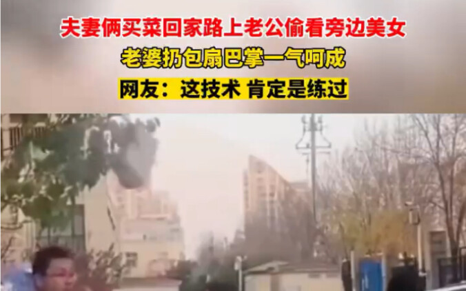 On the way home with napa cabbage, hubby sneaks a peek at the hot chick next to them—wife tosses her