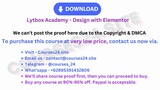 Lytbox Academy - Design with Elementor