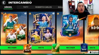 🎁 COMO RECLAMAR MUCHOS HEROES *Gratis* en FC 24 MOBILE *Voller, Forlán, Cole & Más*