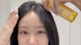 Người Hàn Quốc bắt đầu dùng dầu tẩy trang để gội đầu rồi, hiệu quả loại bỏ dầu có vẻ rất tốt?