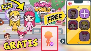 CARA BARU MENAMBAH KARAKTER GRATIS‼️| AVATAR WORLD | PAZU