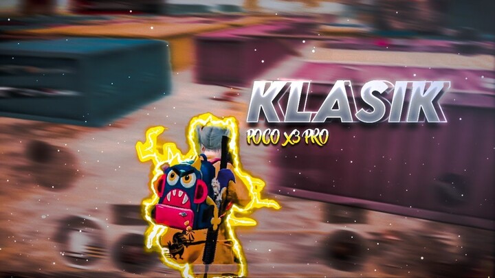 KLASIK⚡POCO X3 PRO | 4 FINGER + GYRO ALWAYS ON - MONTAGE PUBG