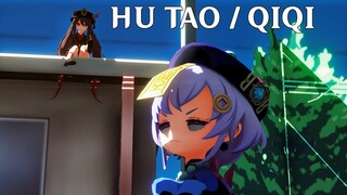 Hu Tao and Qiqi in a nutshell | Genshin Impact