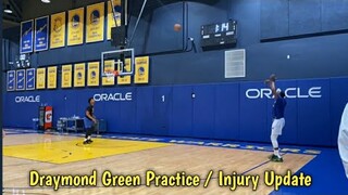 Draymond Green Non Contact Practice Today