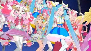 【MMDプリキュア】ピンクチームで寝・逃・げでリセット！