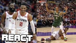 React: NBA "Funny" MOMENTS