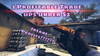 3 PROFITABLE TRADE UPS UNDER $2 #12 | CSGO Trade-ups 2020