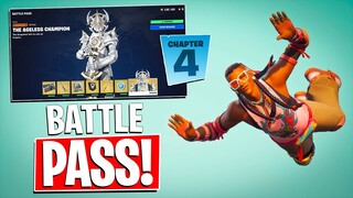 *NEW* Chapter 4 BATTLE PASS Showcase!! (Fortnite Battle Royale)