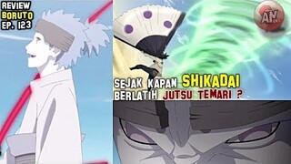 Sejak Kapan SHIKADAI Latih Jutsu Temari ?| Review Boruto 123