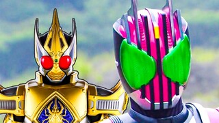 Akhir dari Kamen Rider Decade: The Imperial Sword tampil kuat, dan Decade bertarung melawan semua ks