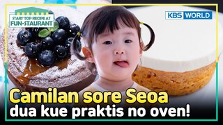 [IND/ENG] Harga kue mahal, Junghyun buat cake sendiri untuk Seoa| Fun-Staurant | KBS WORLD TV 240226