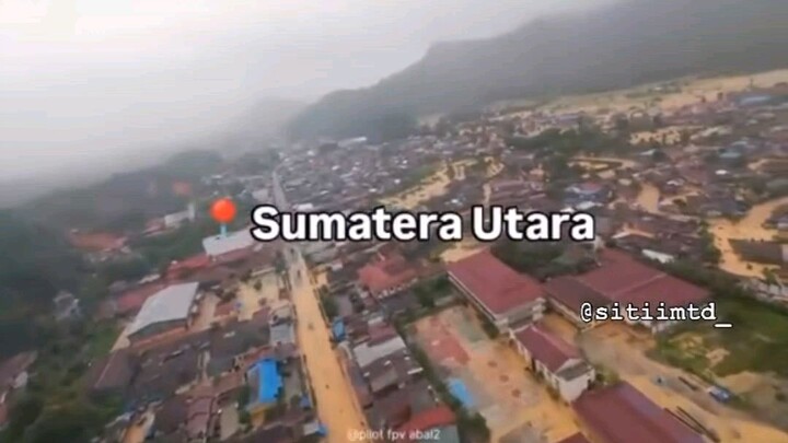 kita doakan yang kena bencana semoga diberi kesabaran