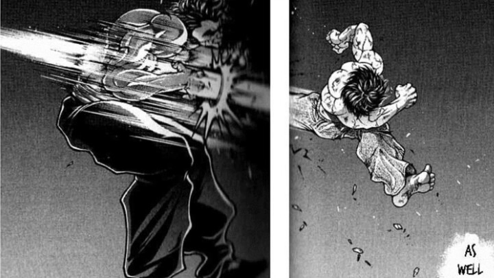 Father and Son Battle Chapter 35: Baki is cheating again! The protagonist's halo is so terrifying, Y