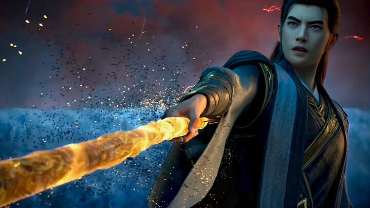 Han Lao Mo only had a trace of murderous intent, and scared away three Jindan masters. This is the s