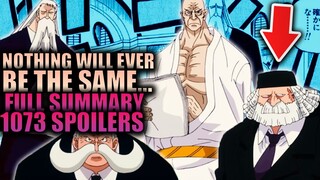 THINGS WILL NEVER BE THE SAME... (Full Summary) / One Piece Chapter 1073 Spoilers