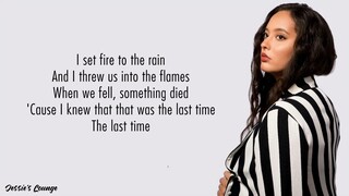 Faouzia - Set Fire To The Rain (Lyrics)