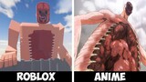 Attack On Titan vs Roblox