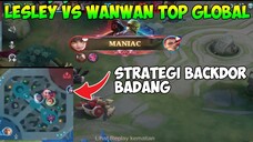 Tutorial Lesley VS wanwan combo vale auto kena backdor badang #mlbb #mobilelegends