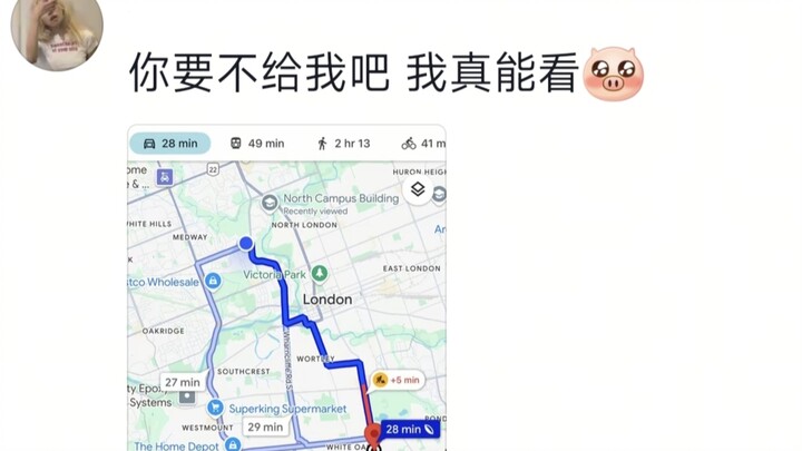 Tôi chỉ nhìn thấy một du học sinh khu vực Anh tuyệt vọng