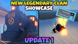 [NewCodes] Update 1 + New LEGENDARY Clan Skill Showcase!! (Project Slayers)