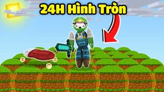 MINECRAFT BEDWARS, NHƯNG MỌI THỨ TRỞ THÀNH HÌNH TRÒN * KHANGG THỬ THÁCH 24H MINECRAFT HÌNH TRÒN