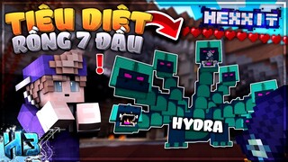 H3 Chiến Đấu với BOSS RỒNG 7 ĐẦU HYDRA Vip Nhất Hexxit | Tập Cuối (Minecraft Hexxit)