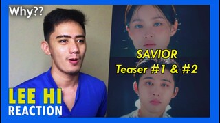 Lee Hi - '구원자 SAVIOR (Feat. B.I)' Official MV Teaser 1 and 2 REACTION