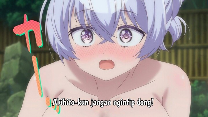 Adegan panas Hiyori-sensei di pemandian umum ya mana tahan wak 🥵💦