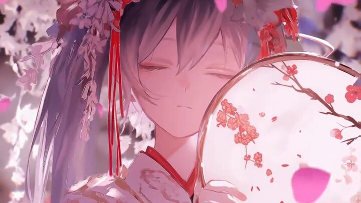 Under the hazy spring moon, thoughts fly away with the wind [Wallpaper Engine] Live Wallpaper: Hatsu