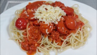 FILIPINO STYLE SPAGHETTI 🇵🇭| Sweet Creamy Spaghetti ala Jollibee 🇵🇭 | PINOY SPAGHETTI 🇵🇭 |