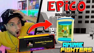 😱 EPICO 😱 SACO DE LA INCUBADORA MI SECRETO SHINY EN ANIME FIGHTERS ROBLOX Y PASA ESTO