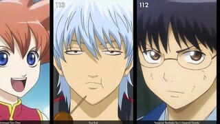 [Repost] Peringkat 300 karakter paling menarik dari "Gintama" versi AI memiliki popularitas yang san